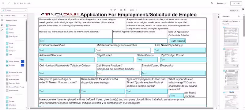 Cover image for eSignature Template Creation and Automation