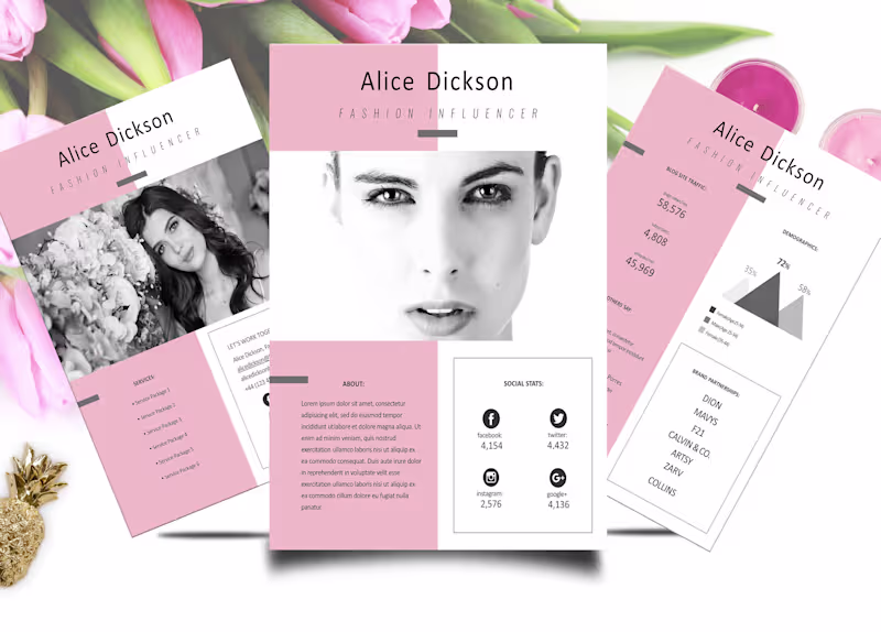 Cover image for EPK and One Sheet Design