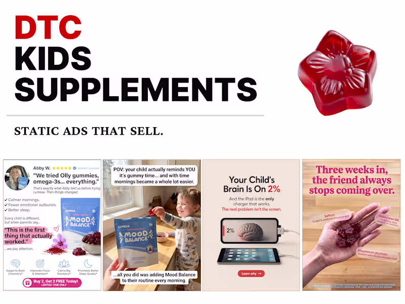 Cover image for Meta Advertising Creatives for Children's Supplement