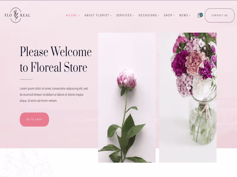 Cover image for Florist E-Commerce Platform