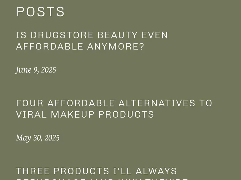 Cover image for Beauty Blogger