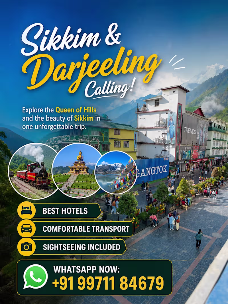 Cover image for 🌿 Sikkim & Darjeeling are