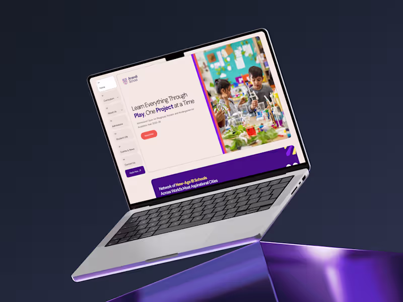 Cover image for Anandi School Website Development