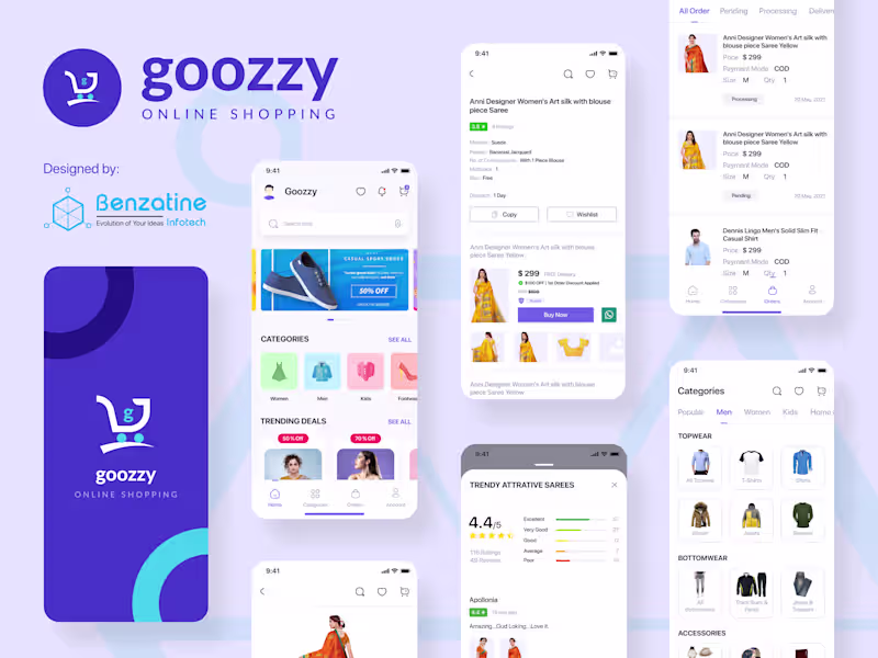 Cover image for Goozzy: Online Shopping App