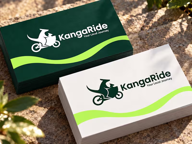Cover image for KangaRide — Electric Cargo Bike Brand Identity