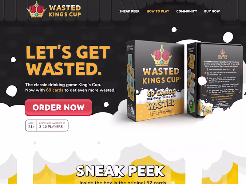 Cover image for Wasted King's Cup