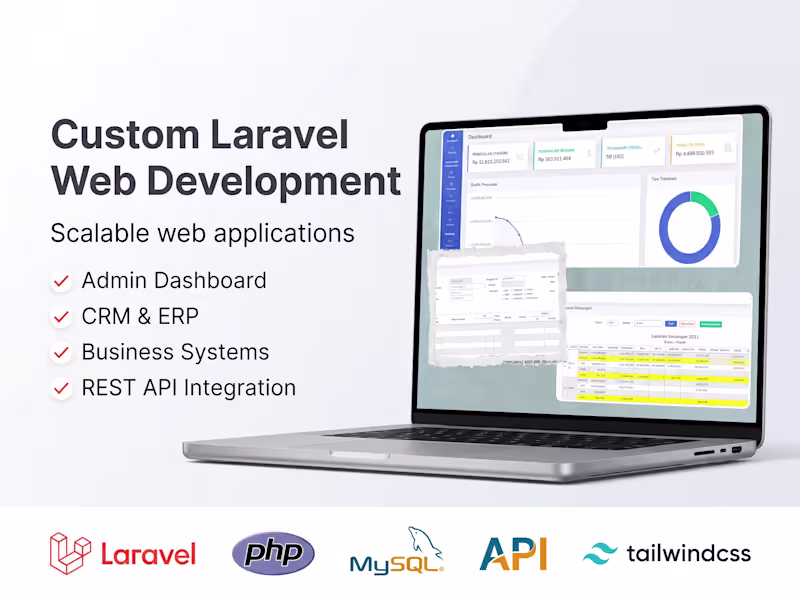 Cover image for Custom Laravel Web Development for Business Applications