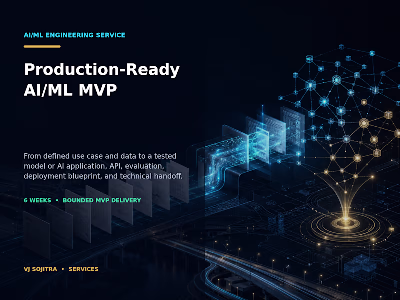 Cover image for Production-Ready AI/ML MVP