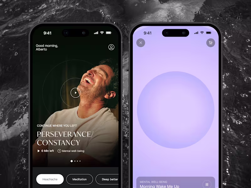 Cover image for Meditory | UI/UX Mobile App Design