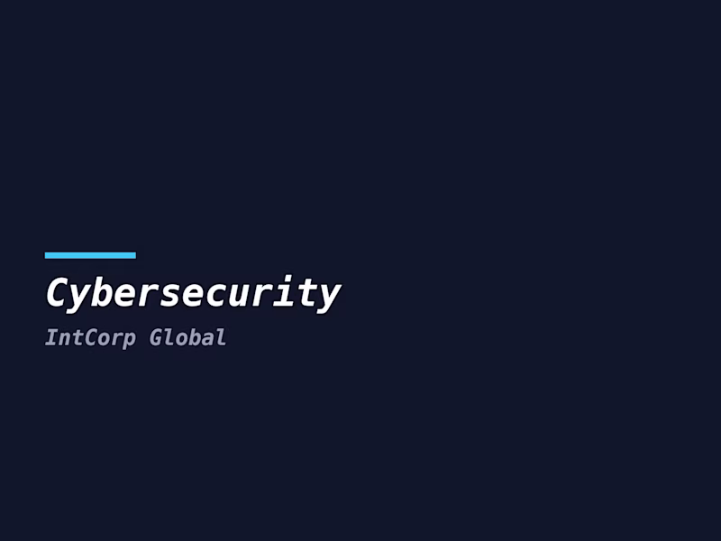 Cover image for Cybersecurity — Assess & Harden
