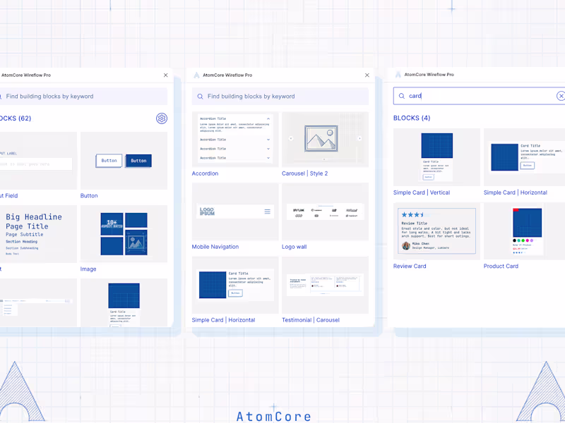 Cover image for AtomCore Figma Plugin (https://www.figma.com/community/plugi...