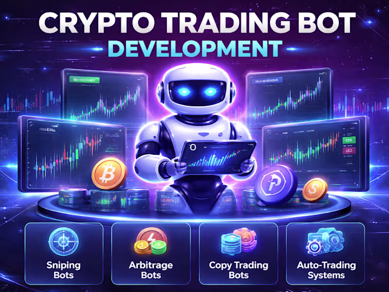 Cover image for MEV bot, crypto trading bot, arbitrage and sniper bot developmen