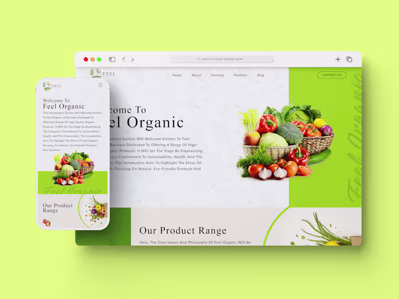 Cover image for 🌿🍃 Nature's Goodness, Beautifully Delivered