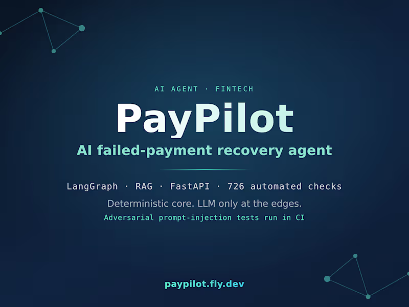 Cover image for Live AI agent that recovers