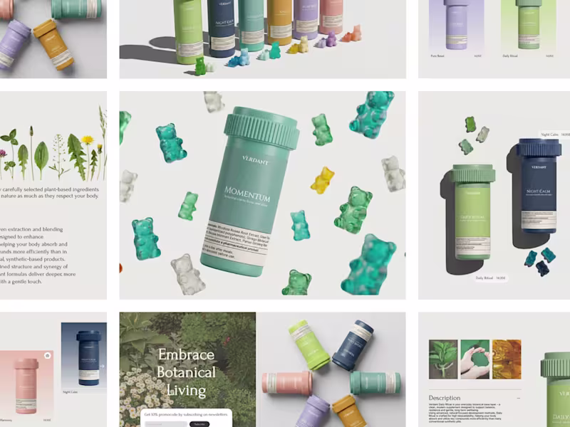 Cover image for Verdant Botanical Wellness Rebranding