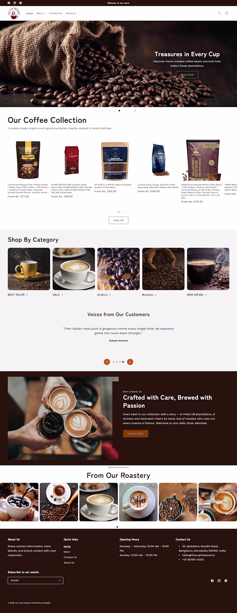 Cover image for The Cup Treasure – Shopify