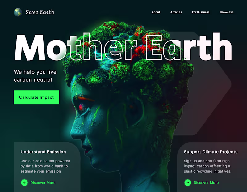 Cover image for :Interactive Web App Built with