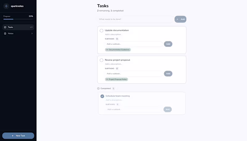 Cover image for A simple, polished to‑do and notes app I
