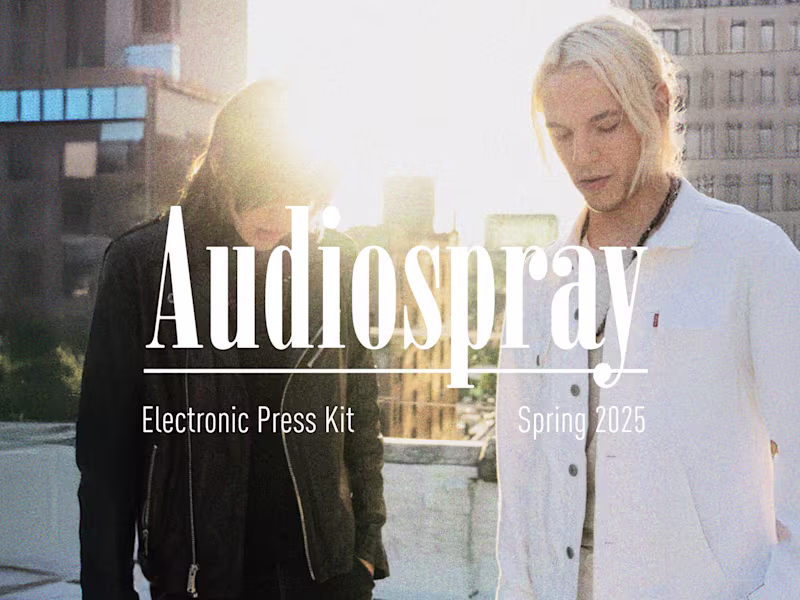 Cover image for Audiospray EPK 