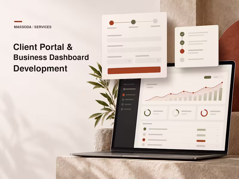 Cover image for Client Portal & Business Dashboard Development