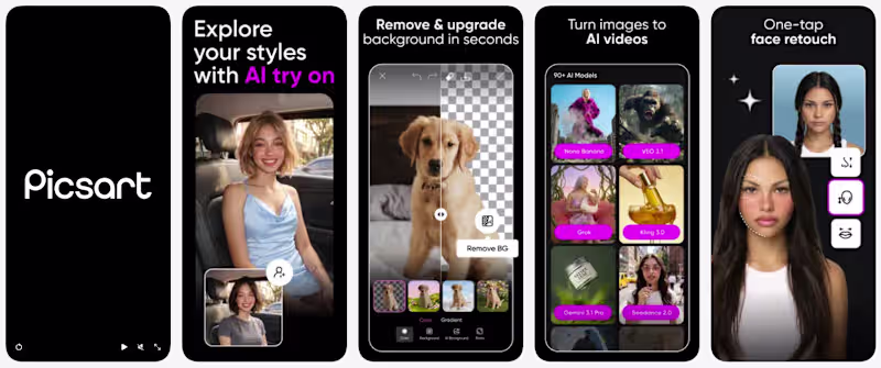 Cover image for Mobile Development of AI Photo and Video Editing App