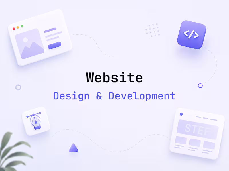 Cover image for Website Design & Development