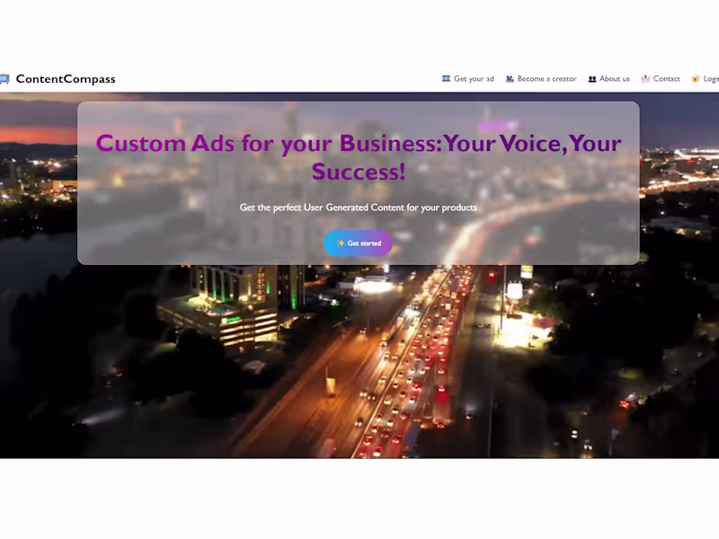 Cover image for ContentCompass: Connecting Creators with Brands