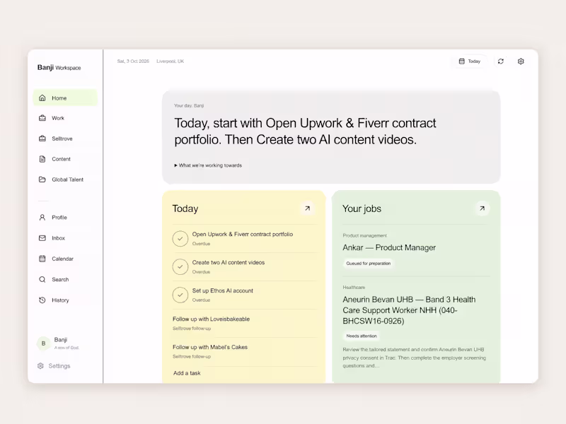Cover image for Custom AI Workspace Built Around Your Life, Business, and Income