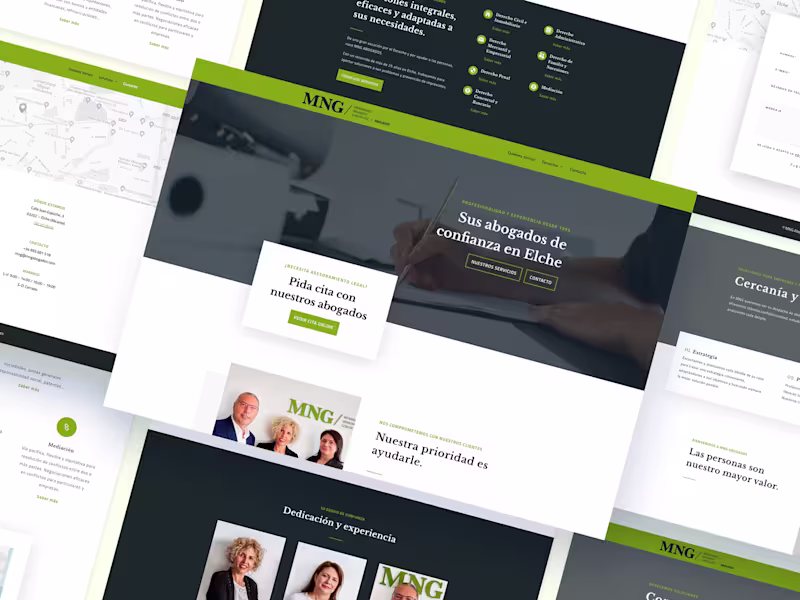 Cover image for Branding and website design for an attorney bureau