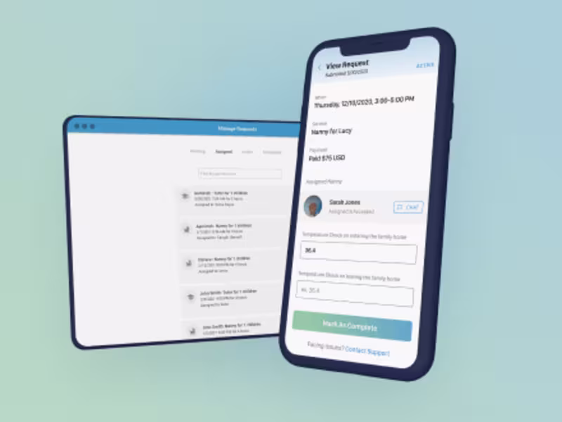 Cover image for Your Local Nanny App and Admin Dashboard