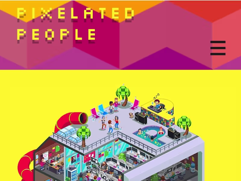 Cover image for Pixelatedpeople.com website