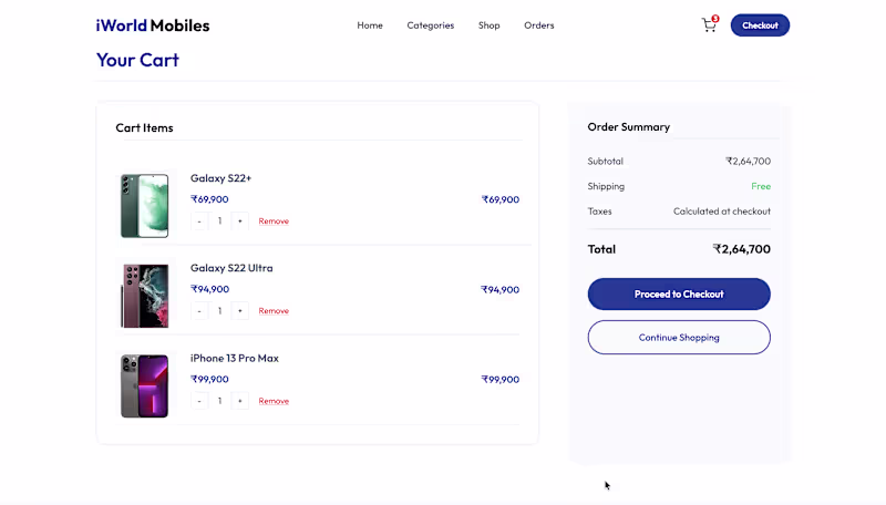 Cover image for Developed a responsive eCommerce website