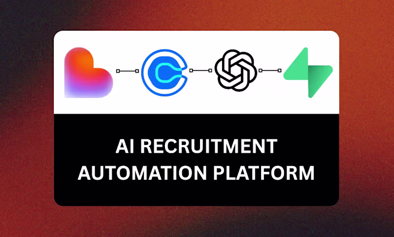 Cover image for AI Recruitment Automation Platform |