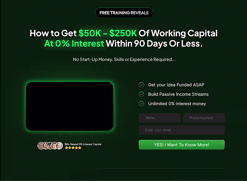 Cover image for Free Optin → $3500 Upsell