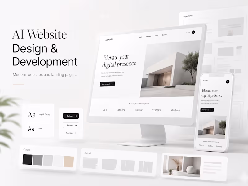 Cover image for AI Website Design & Development