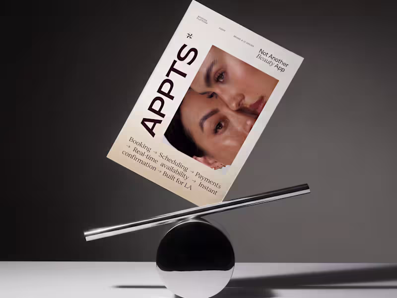 Cover image for APPTS — Brand Identity & Mobile App Design