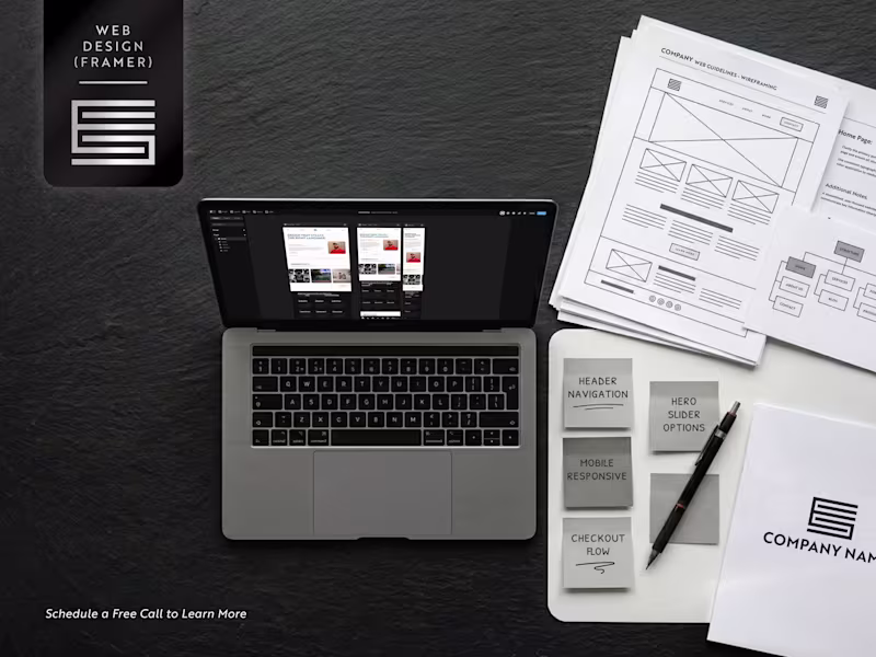 Cover image for Web Design (Framer)