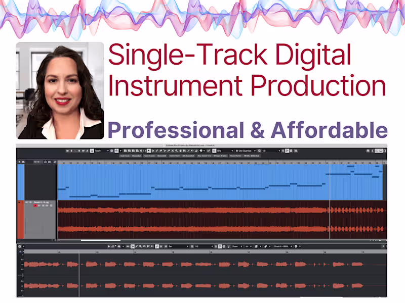 Cover image for High-End Realistic Single-Track Digital Instrument Production