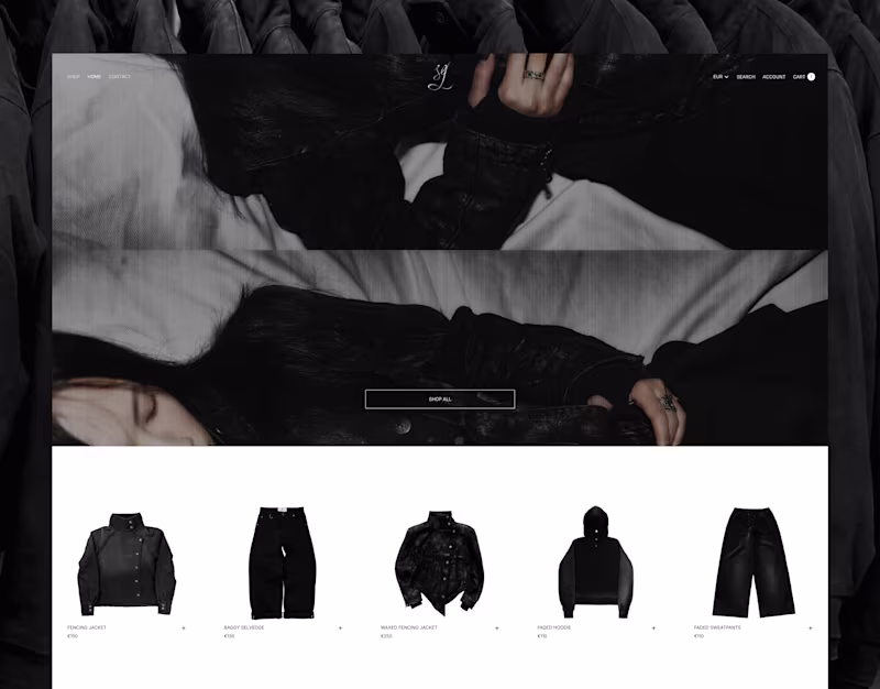 Cover image for Fashion E-commerce Redesign. CRO Strategy. Soul Gallery