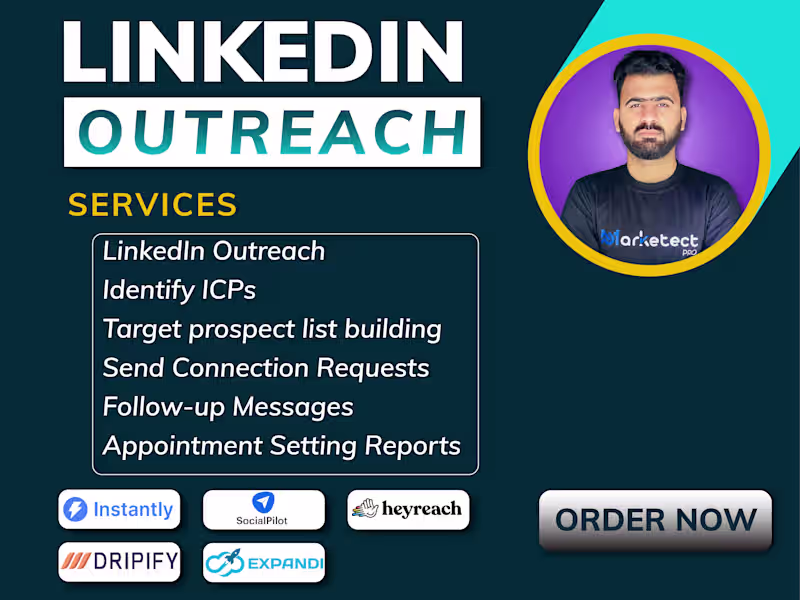 Cover image for  Automated LinkedIn Outreach for Lead Generation and Appointment