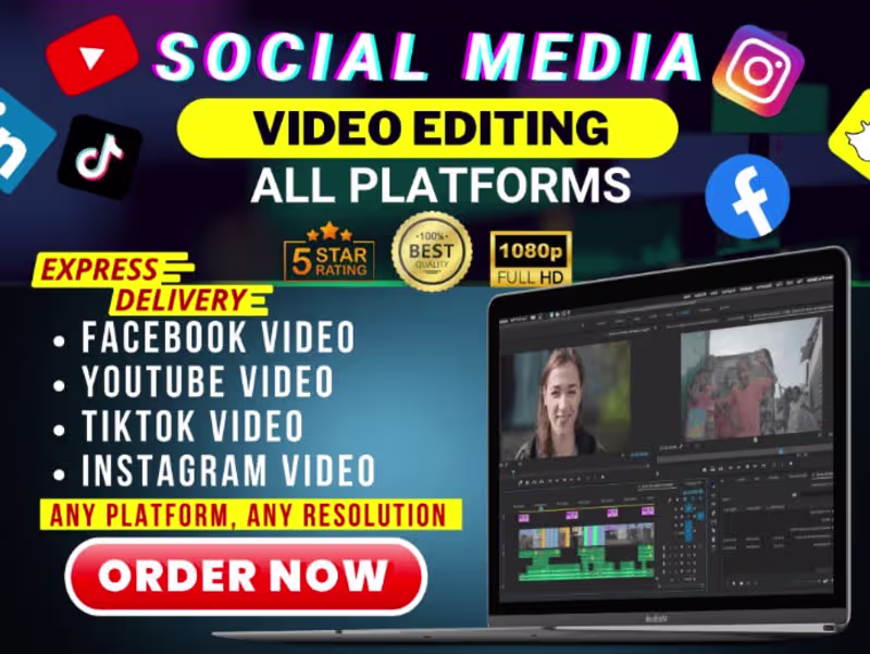Cover image for 🎞️ Professional Video Editing Services