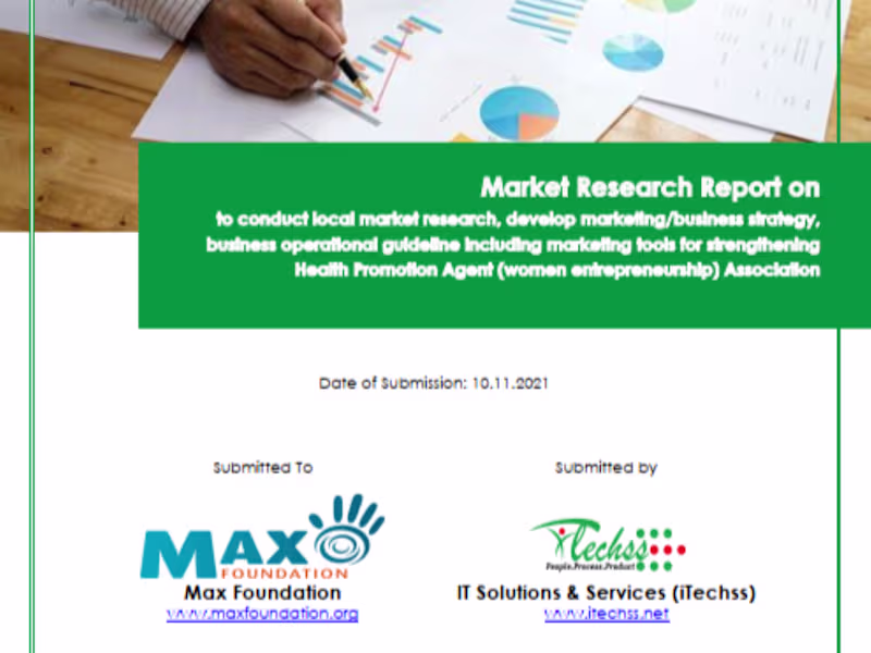 Cover image for Market Research to Strengthen HPA Business & Marketing Strategy