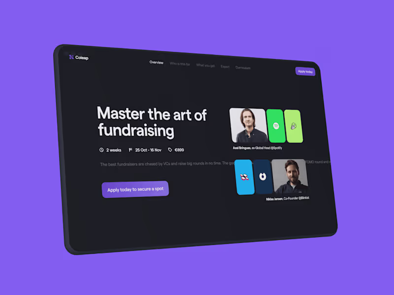 Cover image for Coleap