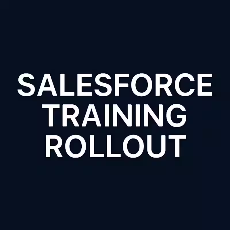 Cover image for Salesforce Training Rollout | New York Fan Coil