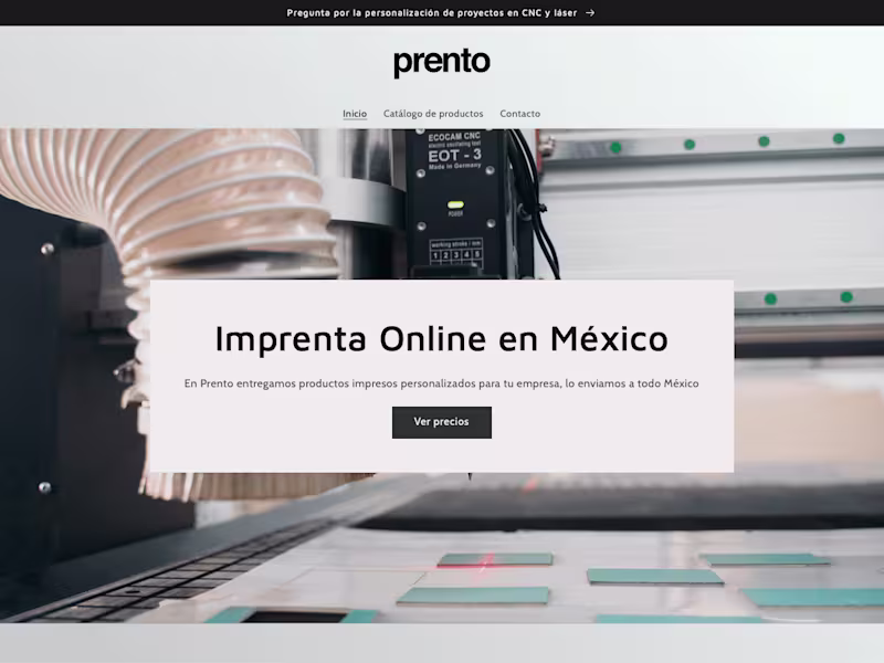 Cover image for Prento México