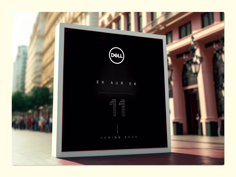 Cover image for Dell - Product Launch Teaser