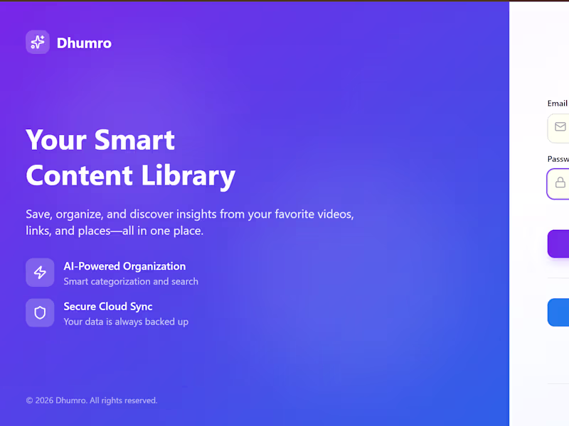 Cover image for Dhumro - Smart Library