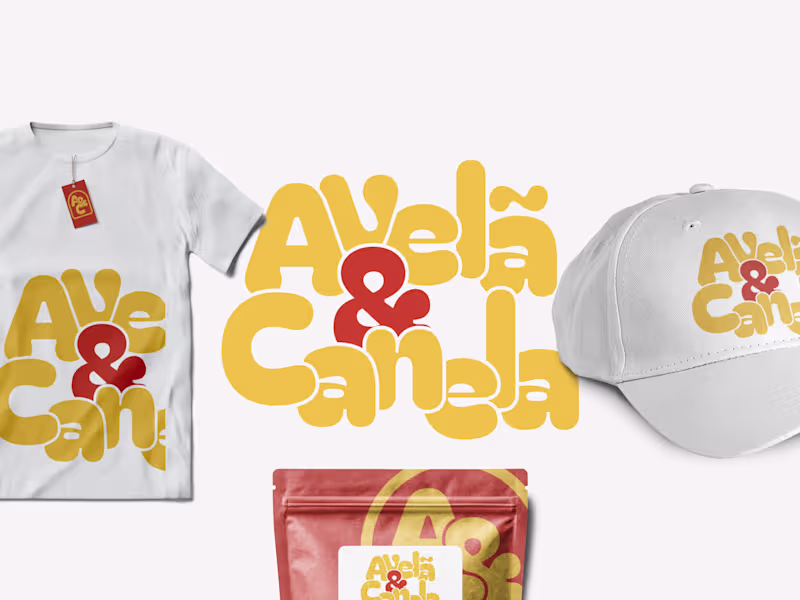 Cover image for AVELÃ & CANELA - BRANDING | IDENTIDADE VISUAL