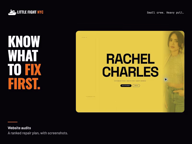 Cover image for Website audit: know what to fix first