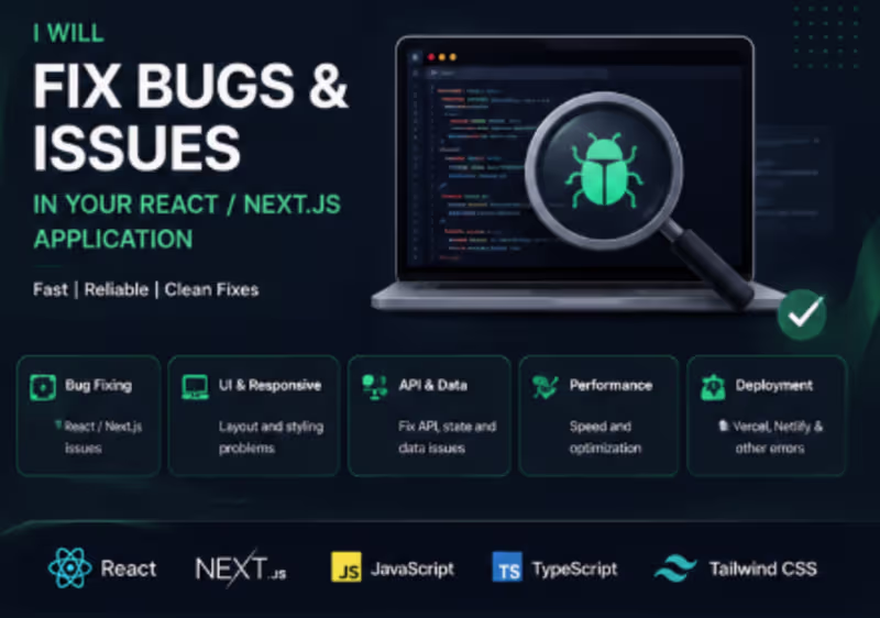 Cover image for React / Next.js Bug Fixes